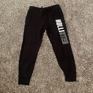 Black Hollister Joggers